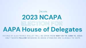 AAPA HOD Candidate Platform Statements Available Now